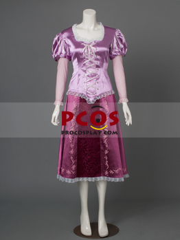 Picture of New Tangled Princess  Rapunzel Cosplay Costume mp002931