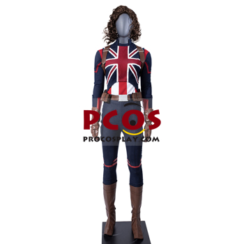 Picture of Ready to Ship What if...? Peggy Carter Captain Carter Cosplay Costume C00678